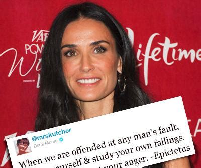 demi moore tweets